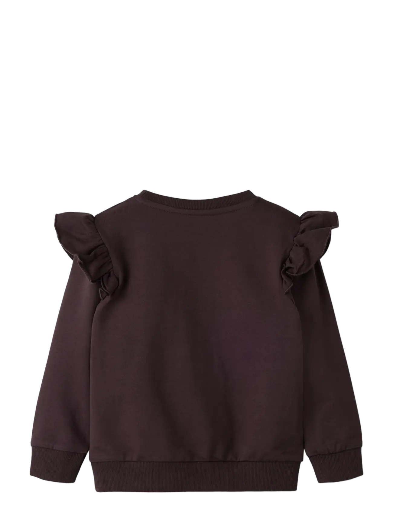 name it - NMFKLUISI LS SWEAT UNB - dressipluusid - chocolate plum - 1