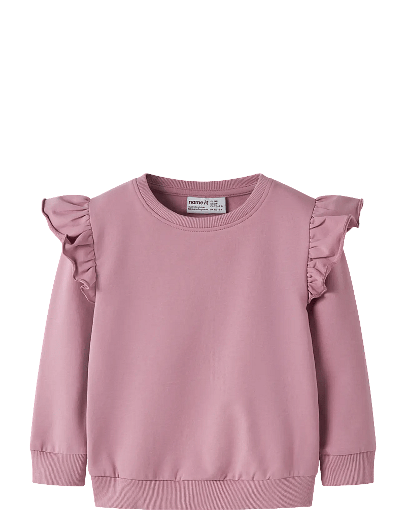 name it - NMFKLUISI LS SWEAT UNB - sweatshirts - lilas - 0