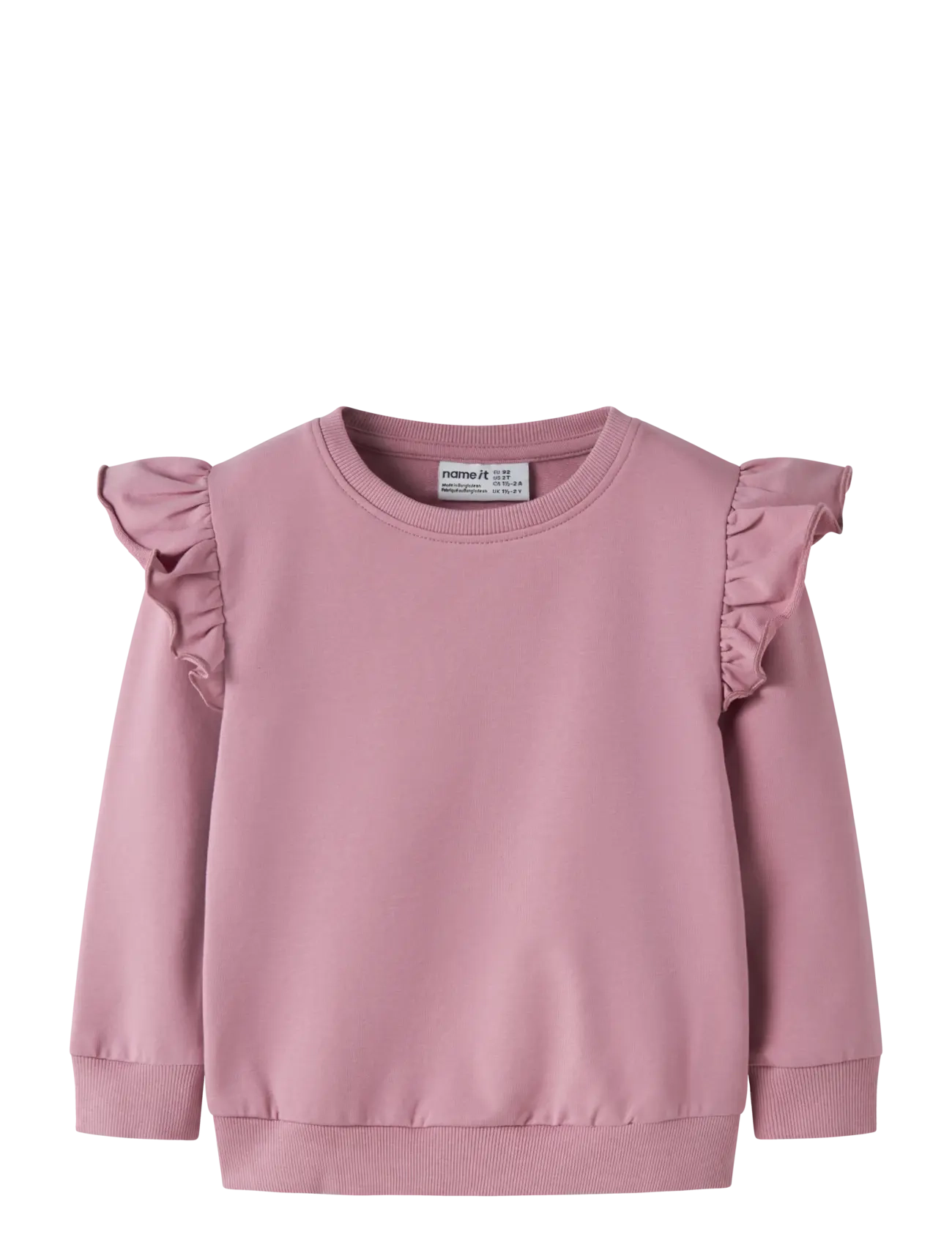 name it NMFKLUISI LS SWEAT UNB - Kläder - LILAS / pink/rose