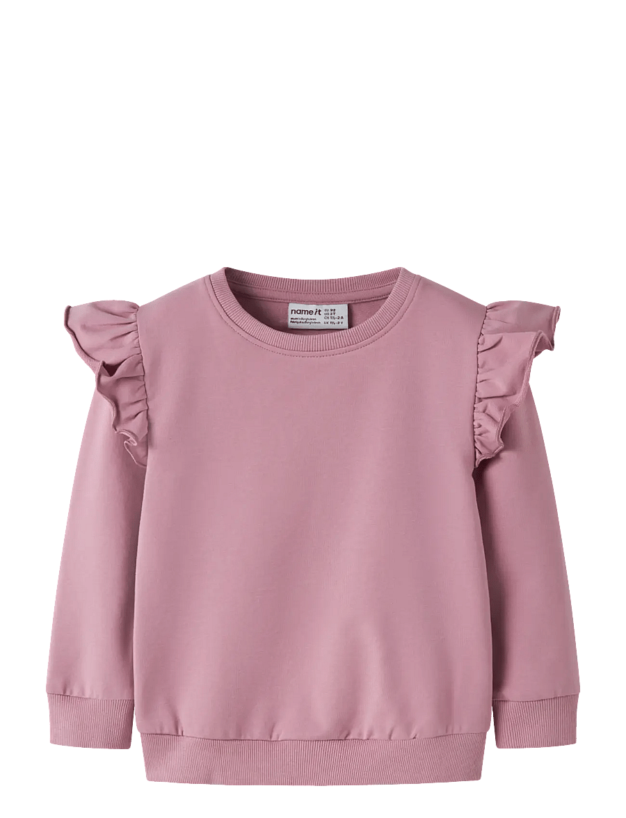 name it - NMFKLUISI LS SWEAT UNB - sweatshirts - lilas - 0