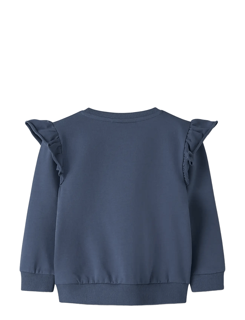 name it - NMFKLUISI LS SWEAT UNB - sweatshirts - vintage indigo - 1