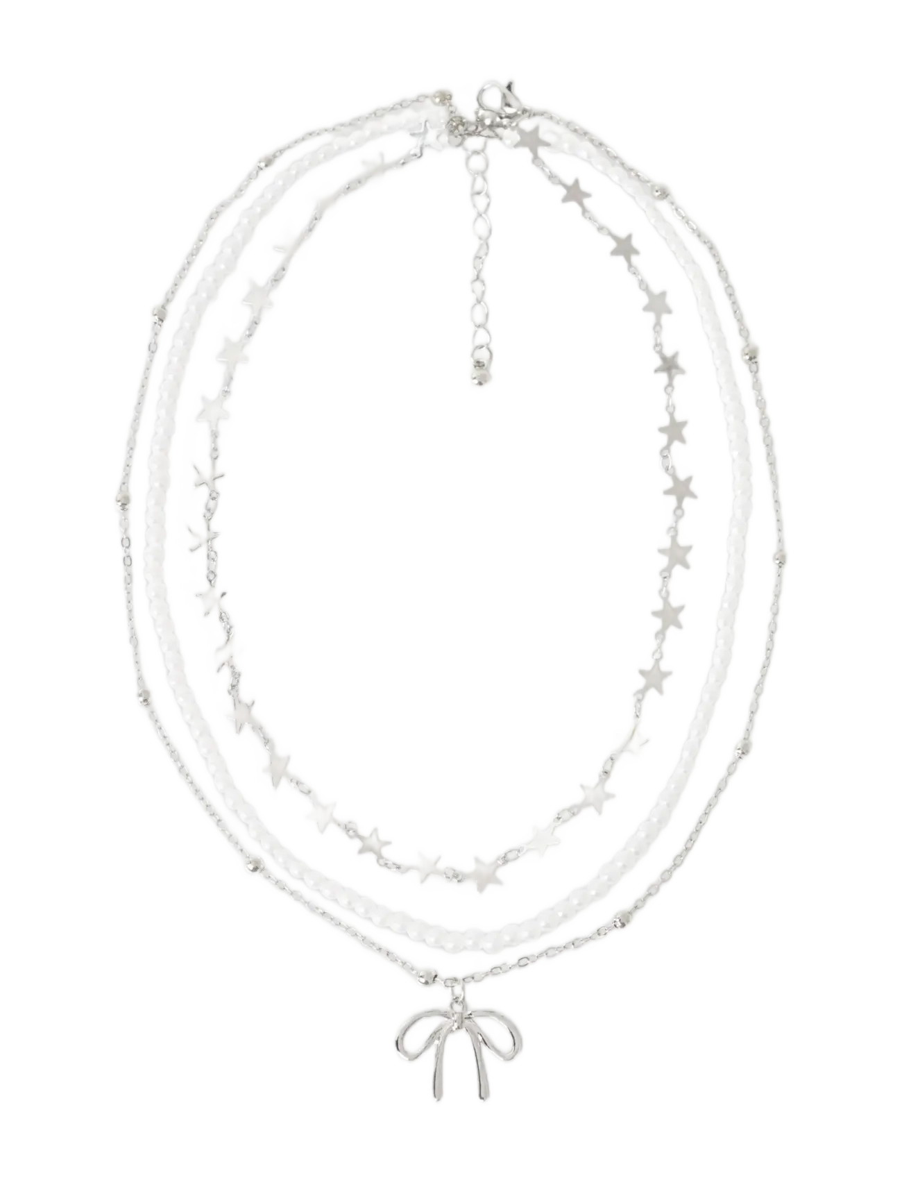 name it - NKFRILLA NECKLACE - silver - 1