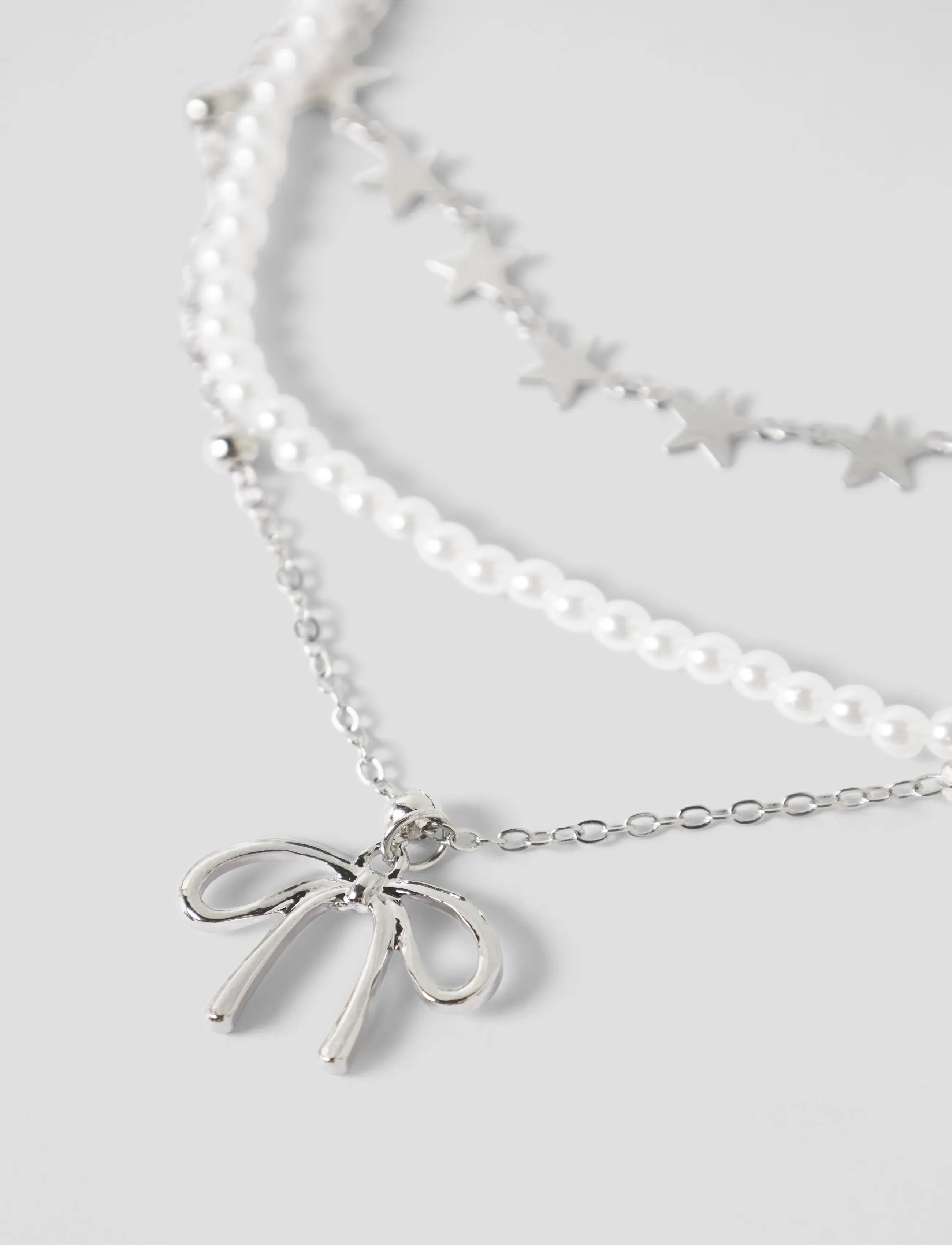 name it - NKFRILLA NECKLACE - silver - 2