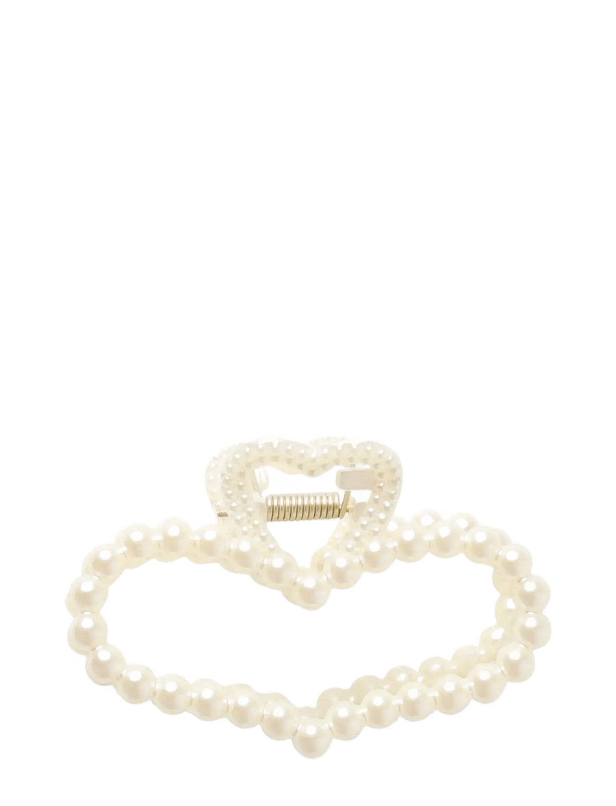 name it - NKFROBERTA HAIRCLAW - juukseklambrid - bright white - 1