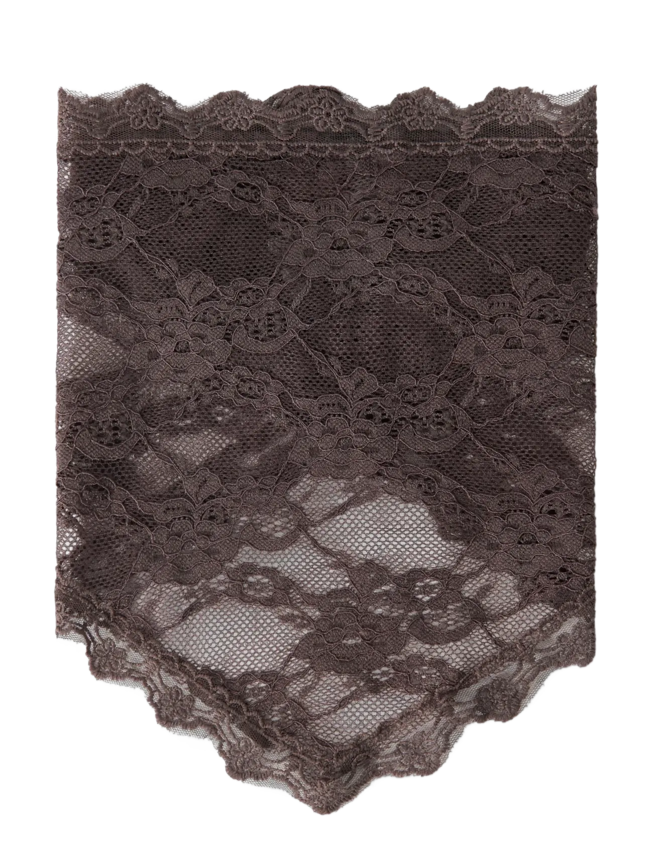 name it - NKFREBECCA LACE SCARF - chocolate plum - 2