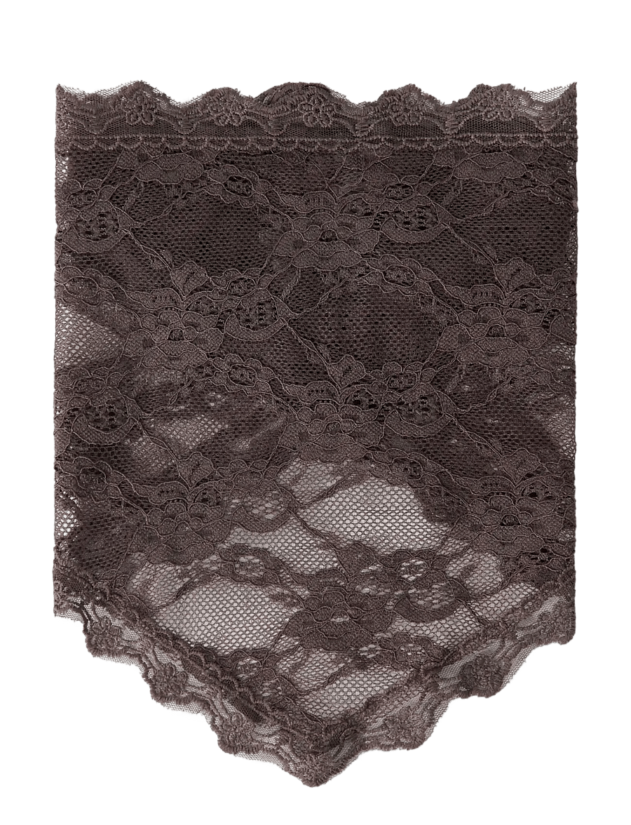 name it - NKFREBECCA LACE SCARF - winteraccessoires - chocolate plum - 2