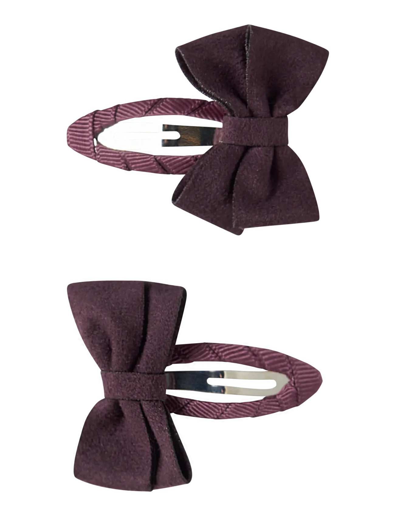 name it NMFRAFAELLA 2P HAIRCLIP - Juukseaksessuaarid - CATAWBA GRAPE / burgundy