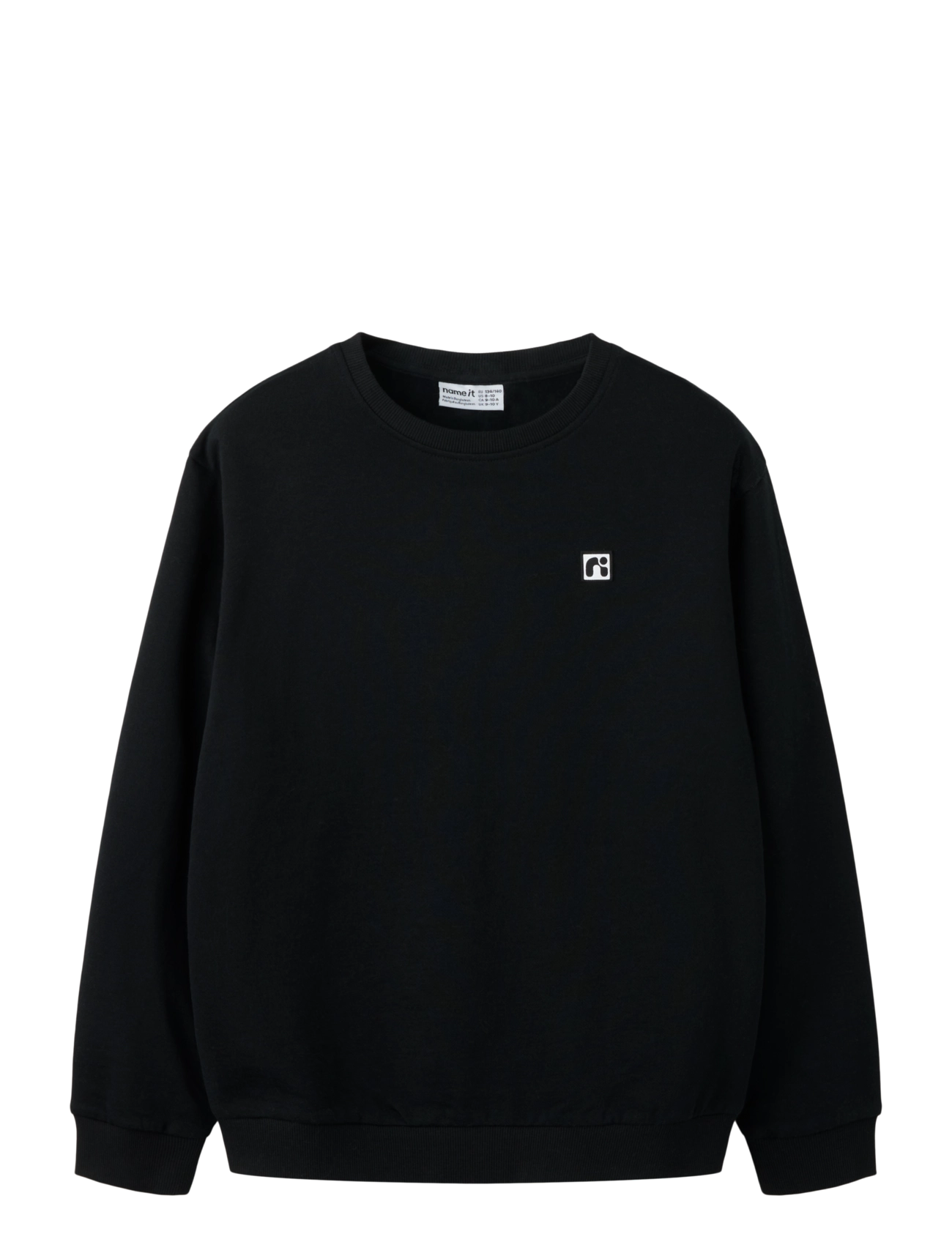 name it NKMFLO LS NREG SWEAT BRU NOOS - Kudumid - BLACK / black