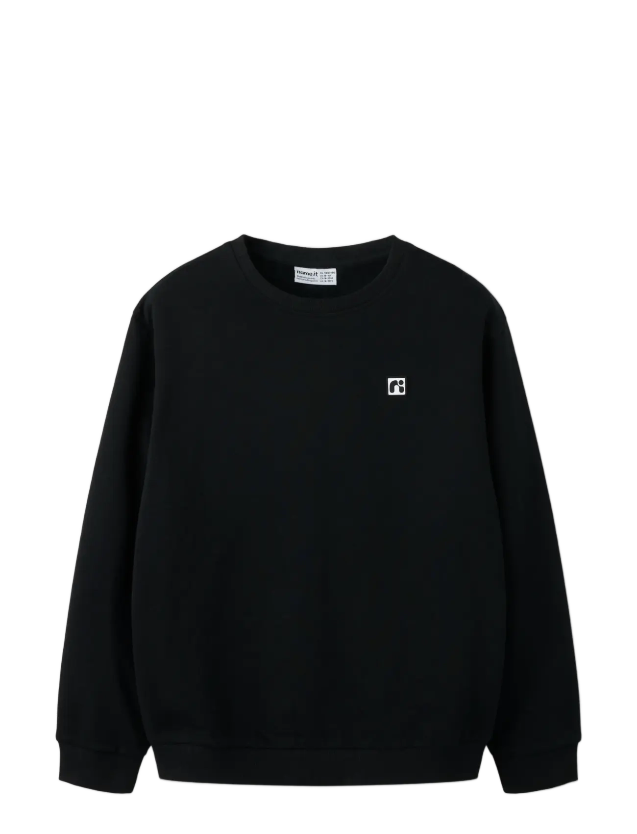 name it - NKMFLO LS NREG SWEAT BRU NOOS - džemprid - black - 2