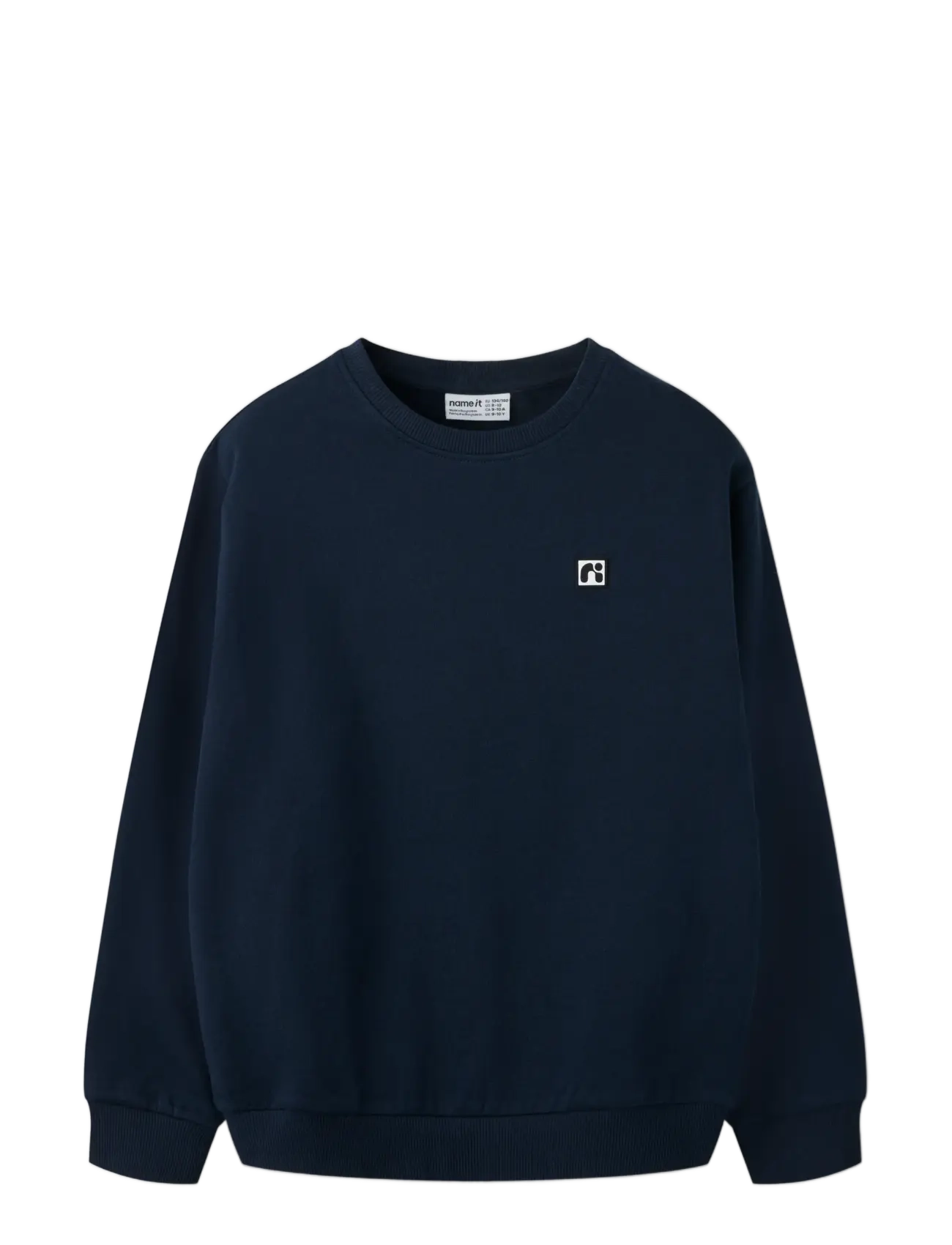 name it - NKMFLO LS NREG SWEAT BRU NOOS - pullover - dark sapphire - 2