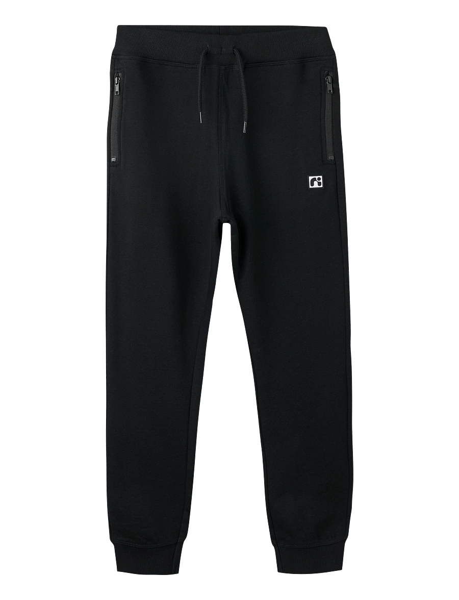 name it - NKMFLO SWEAT PANT BRU NOOS - jogginghosen - black - 0