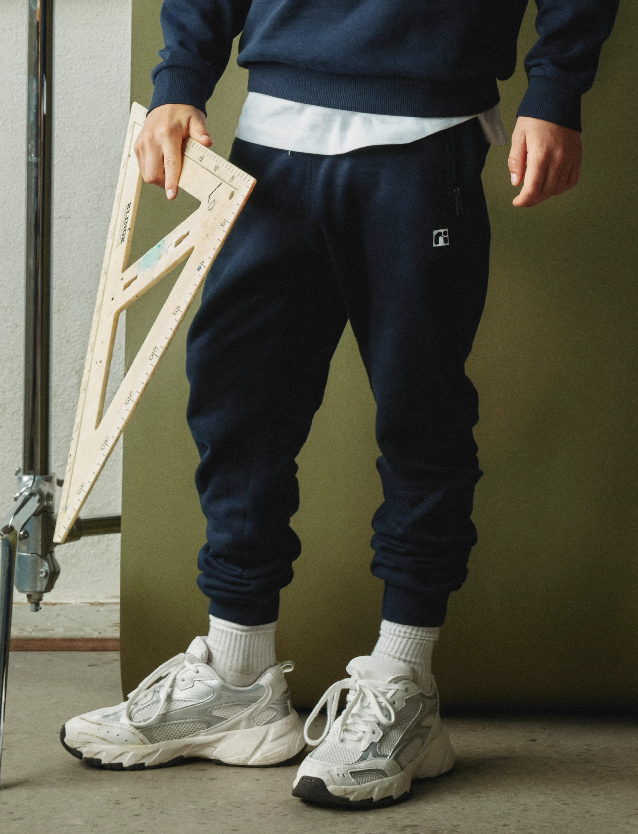 name it - NKMFLO SWEAT PANT BRU NOOS - jogginghosen - dark sapphire - 4