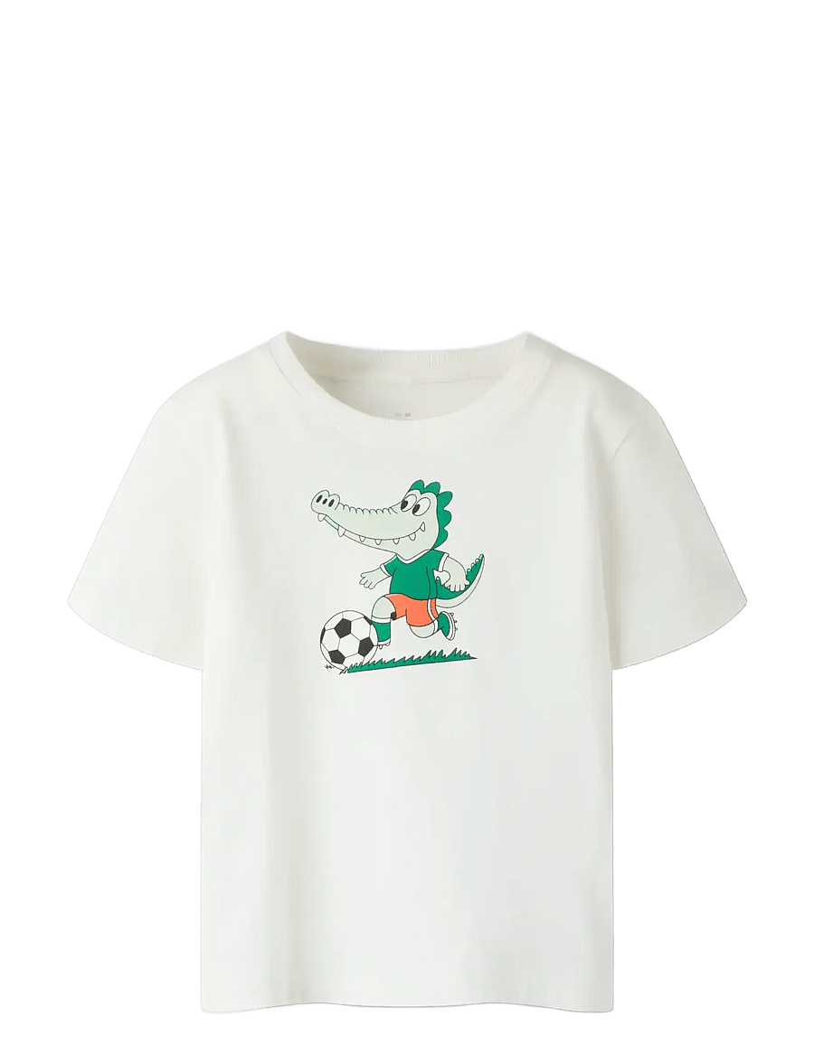 name it - NMMHENRI SS NREG TOP - t-krekli ar īsām piedurknēm - cloud dancer - 2