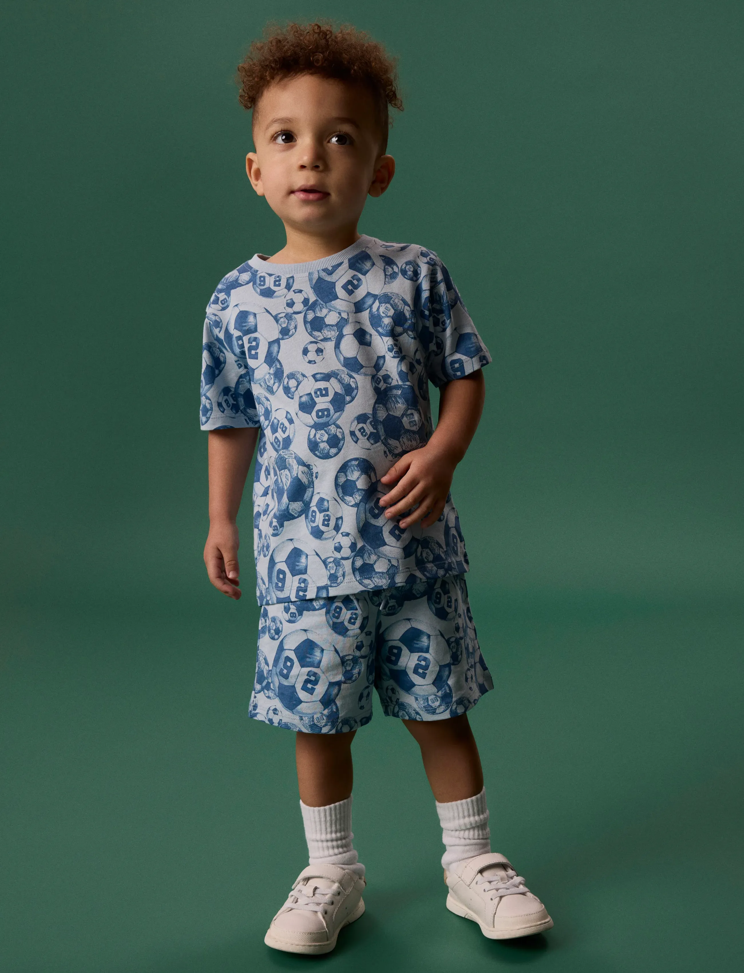 name it - NMMHOOTBALL NREG SHORTS - sportshorts - subdued blue - 2