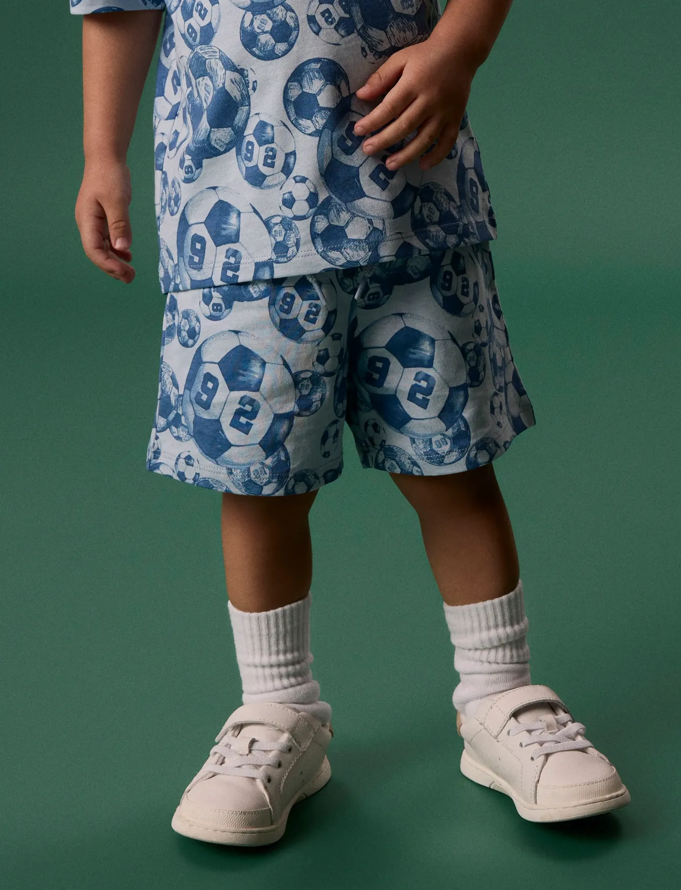 name it - NMMHOOTBALL NREG SHORTS - sportshorts - subdued blue - 3