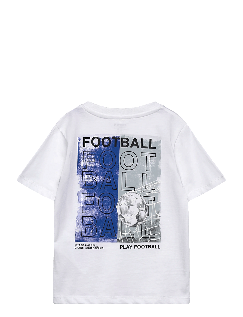 name it - NMMHANK SS NREG TOP - kortærmede t-shirts - bright white - 2