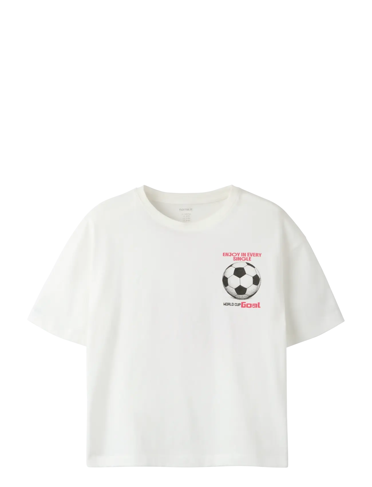 name it NKFHANJA SS NREG TOP - Clothing - CLOUD DANCER / white