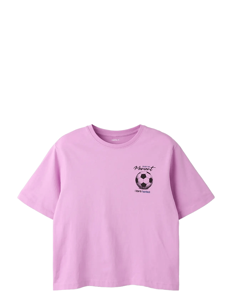 name it - NKFHANJA SS NREG TOP - kortärmade t-shirts - orchid - 0
