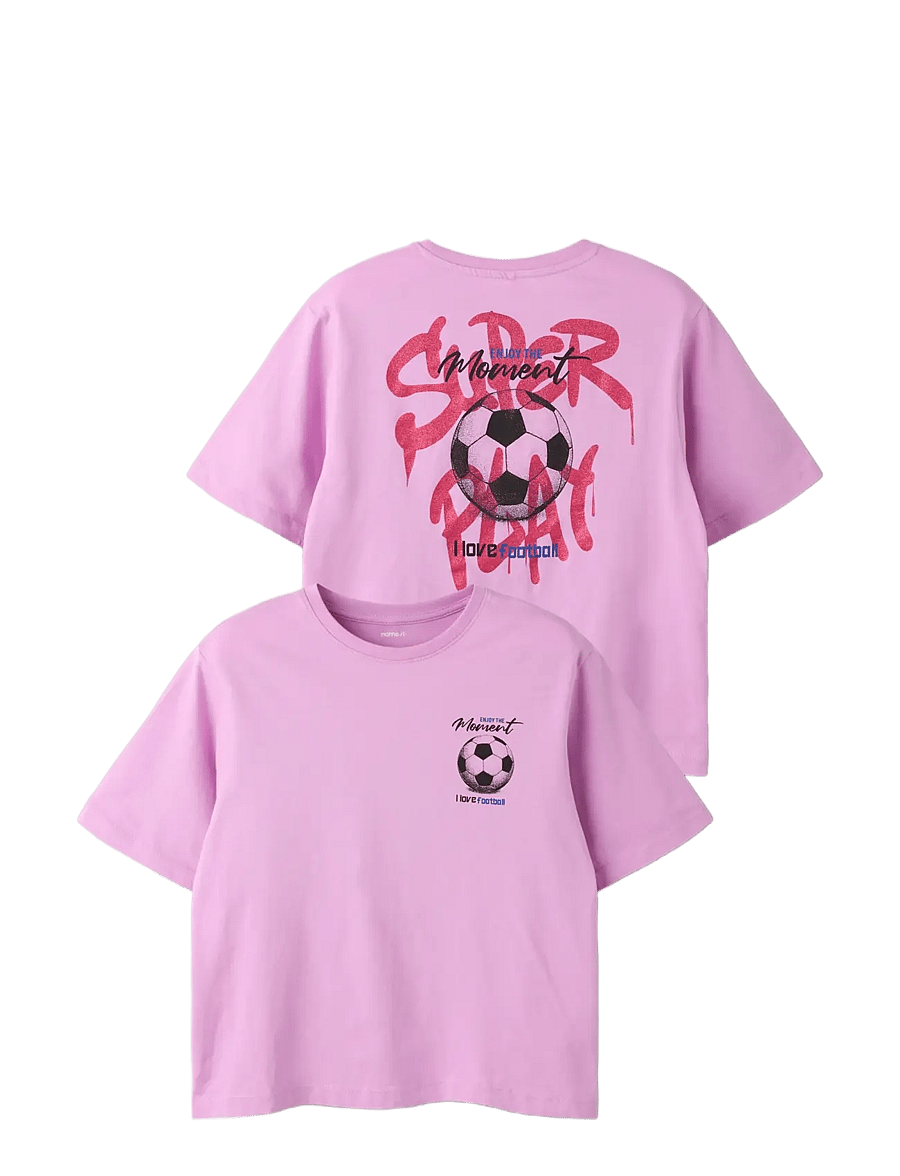 name it - NKFHANJA SS NREG TOP - kortärmade t-shirts - orchid - 1