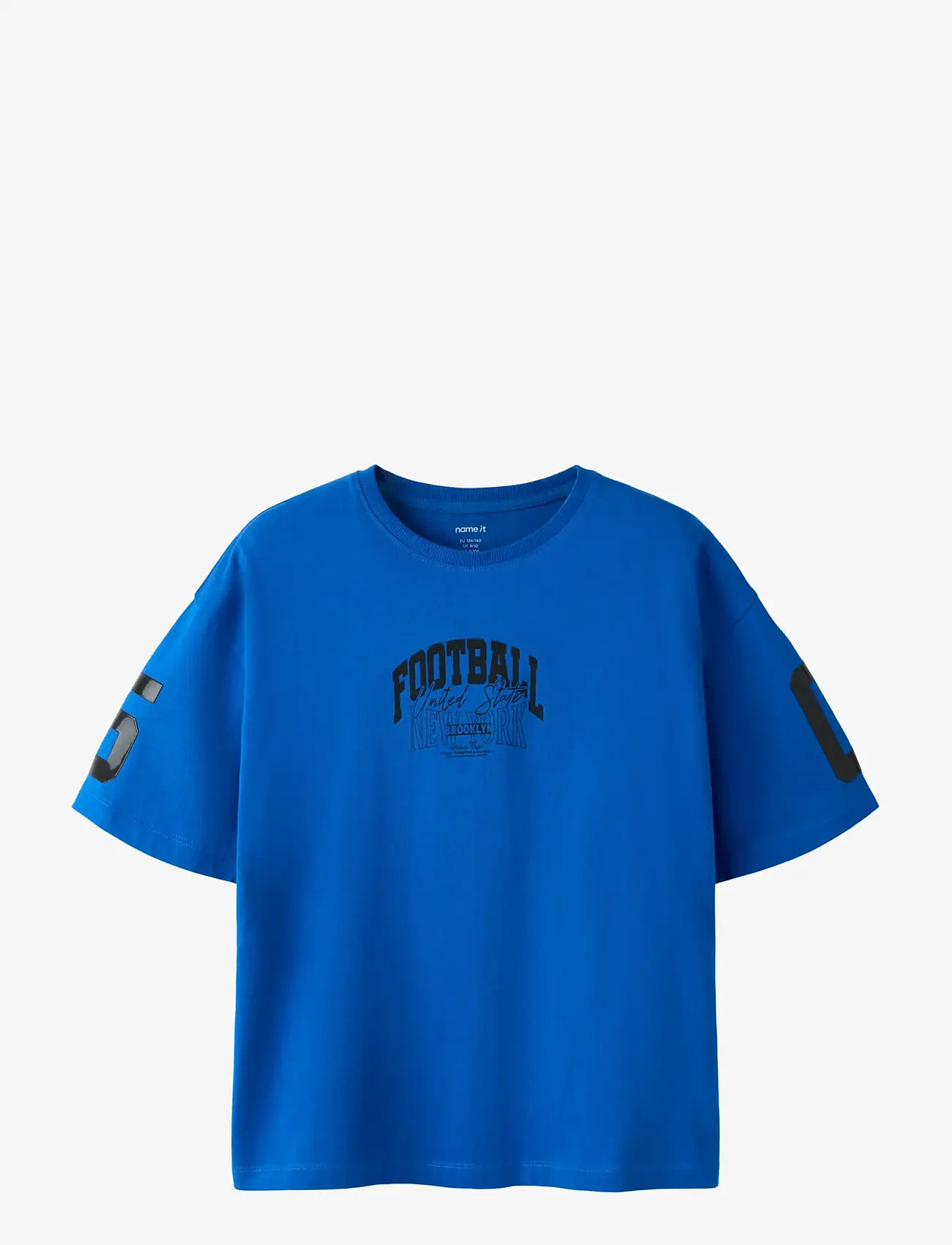 name it - NKMHENNRY SS NREG TOP - kortærmede t-shirts - deep ultramarine - 1