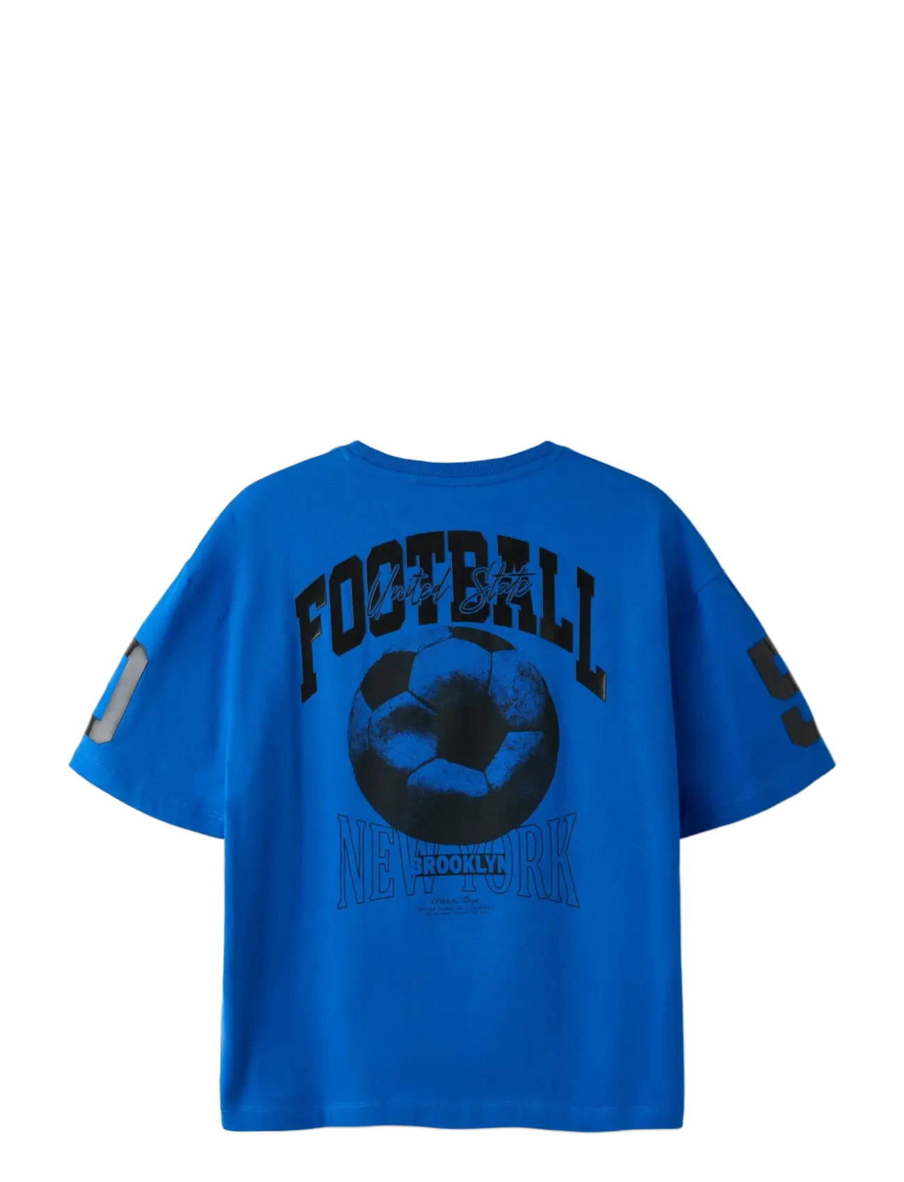 name it - NKMHENNRY SS NREG TOP - lühikeste varrukatega t-särgid - deep ultramarine - 2