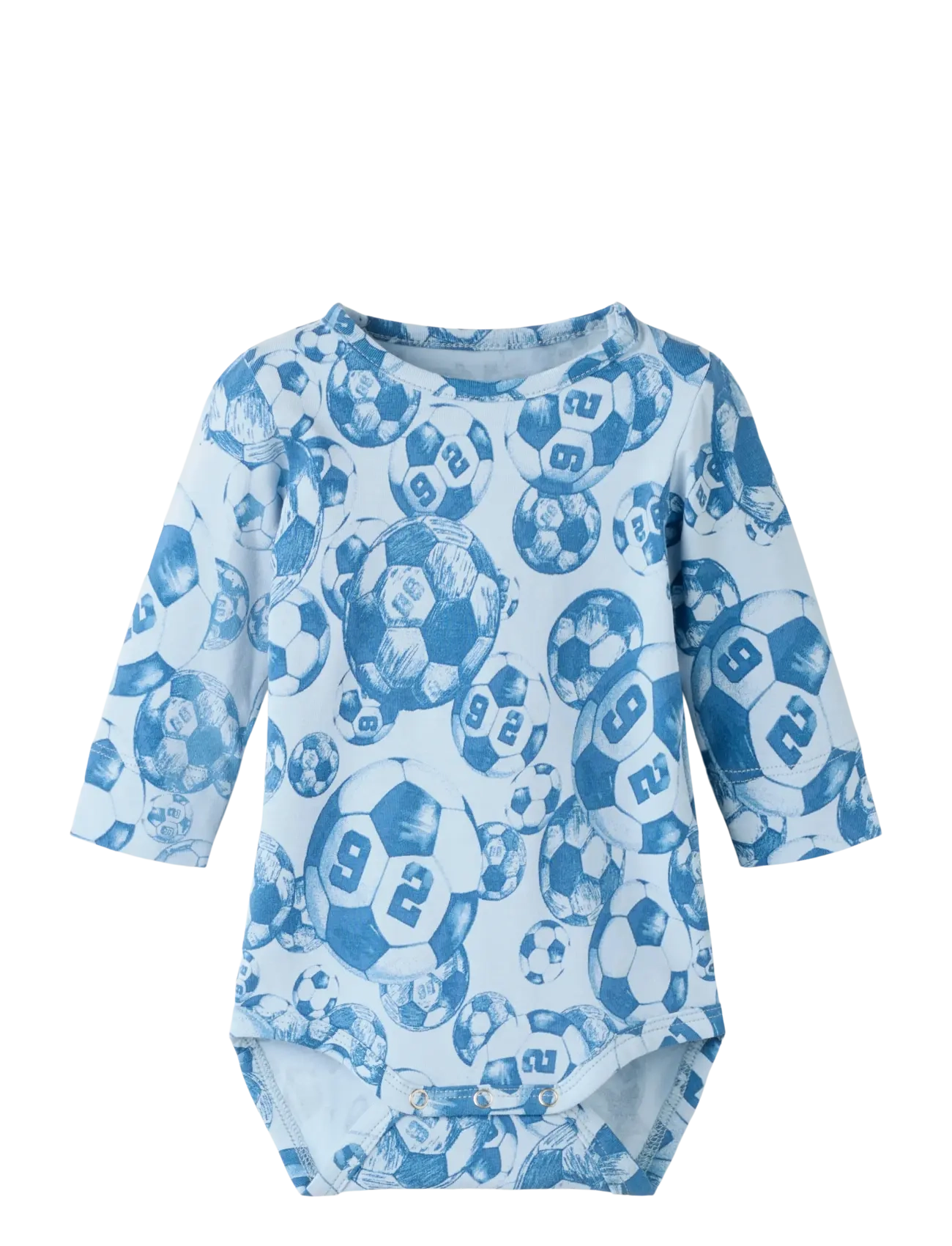 name it NBMHOOTBALL LS XSL BODY - Bébé 44-92 - SUBDUED BLUE / blue