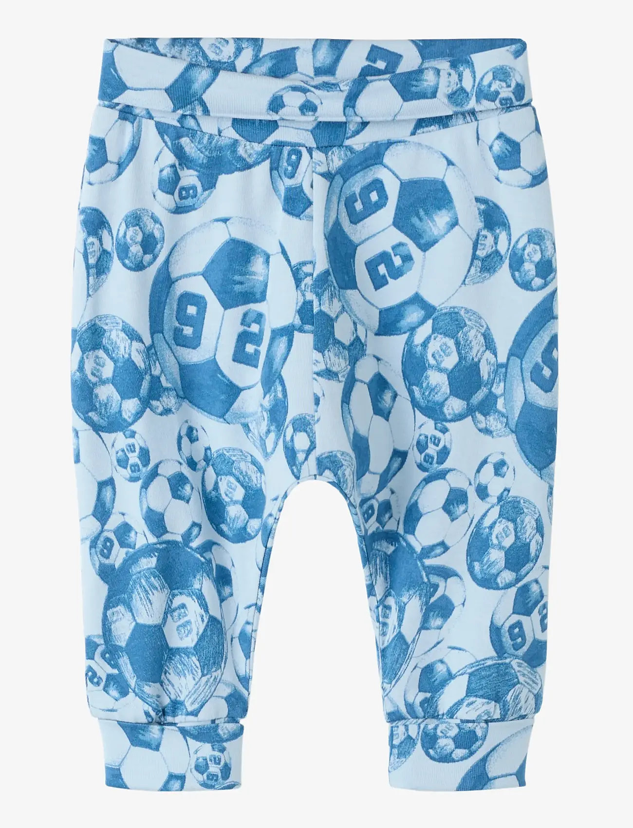 name it - NBMHOOTBALL PANT - gode sommertilbud - subdued blue - 0
