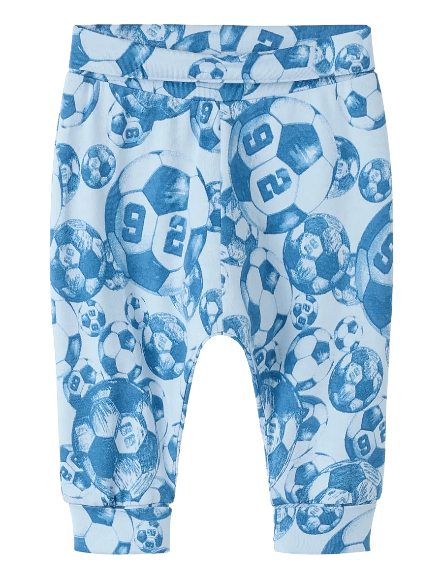 name it - NBMHOOTBALL PANT - babyhosen - subdued blue - 0