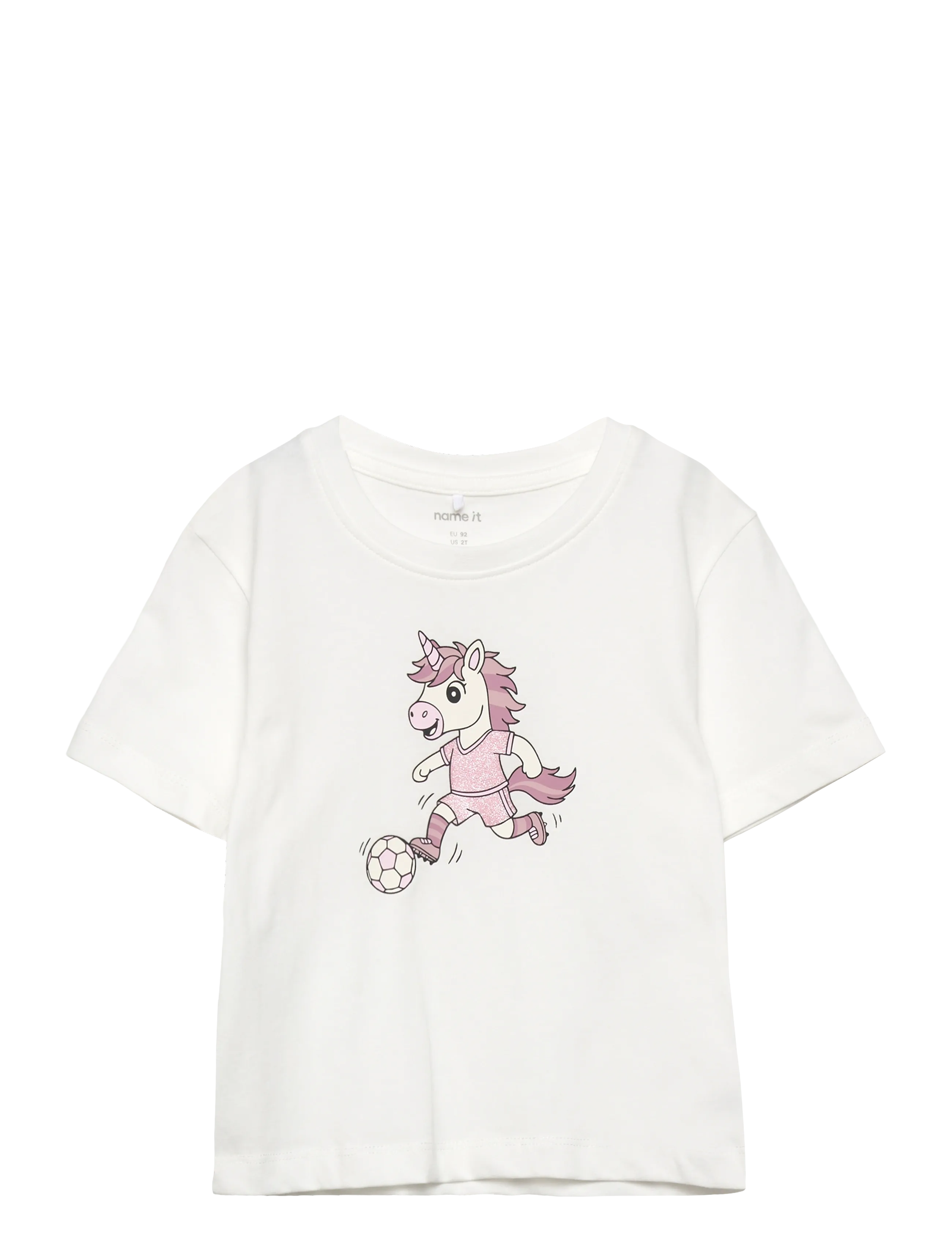 name it NMFHENRINA SS NREG TOP - Back to school - CLOUD DANCER / white
