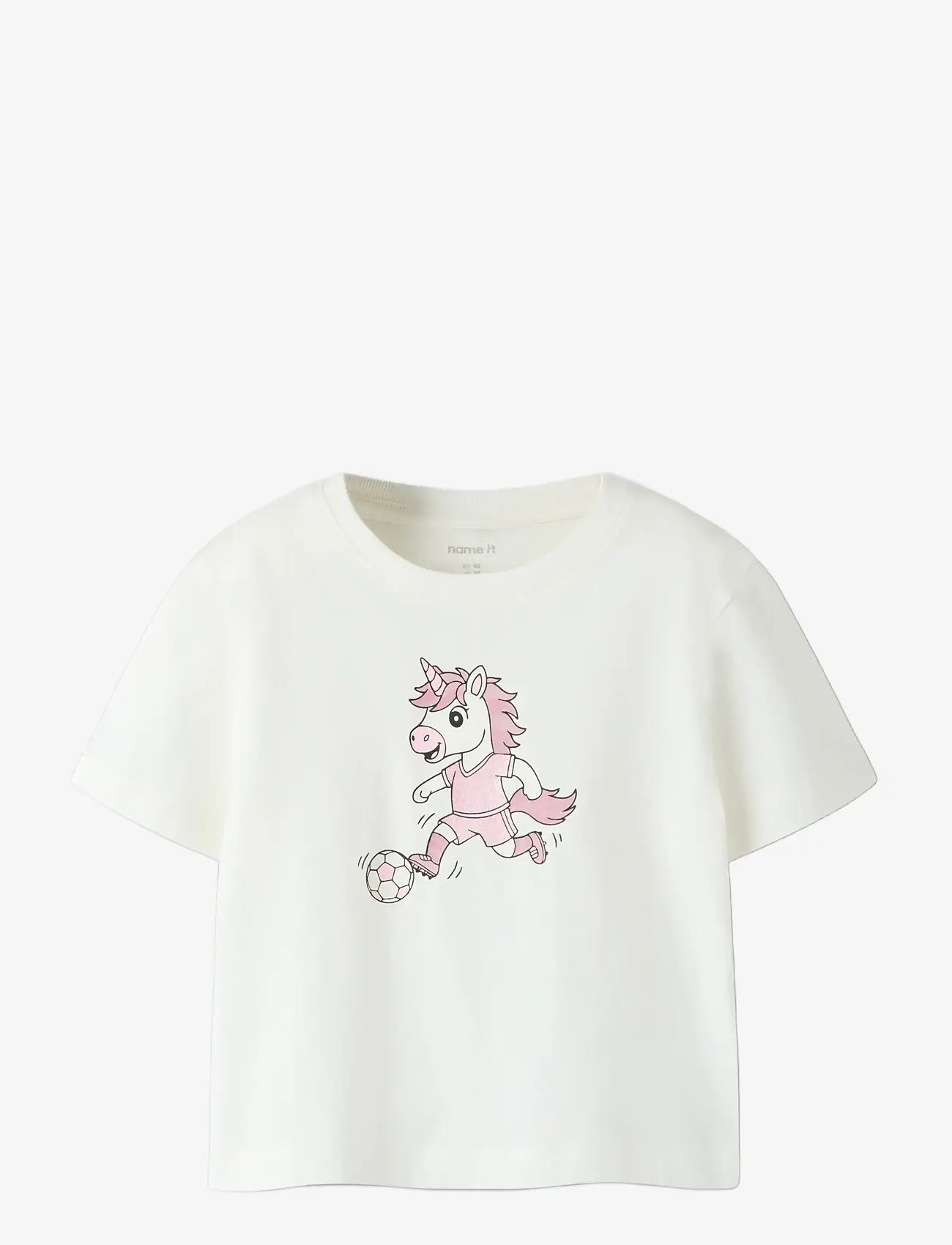 name it - NMFHENRINA SS NREG TOP - kortærmede t-shirts - cloud dancer - 2