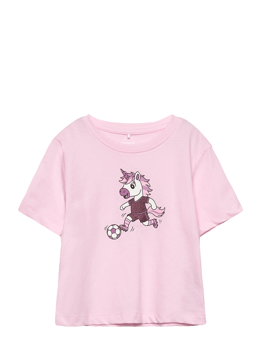 name it - NMFHENRINA SS NREG TOP - kortærmede t-shirts - flushing pink - 0