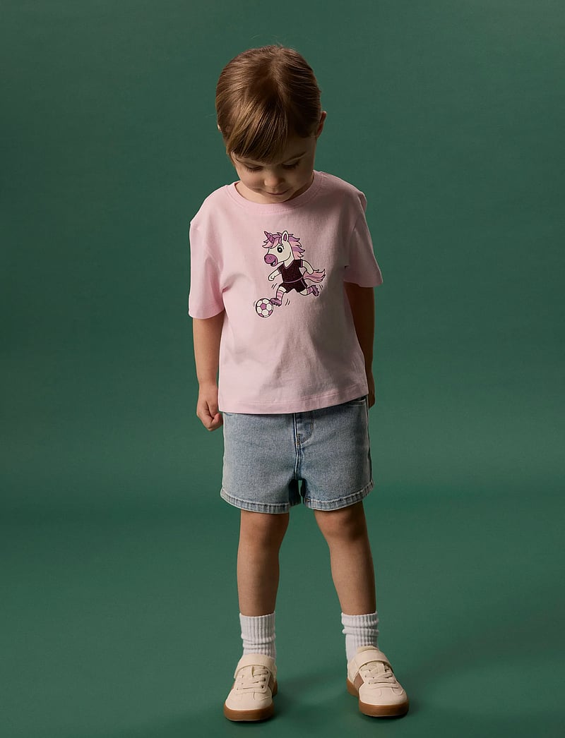 name it - NMFHENRINA SS NREG TOP - kurzärmelige - flushing pink - 3
