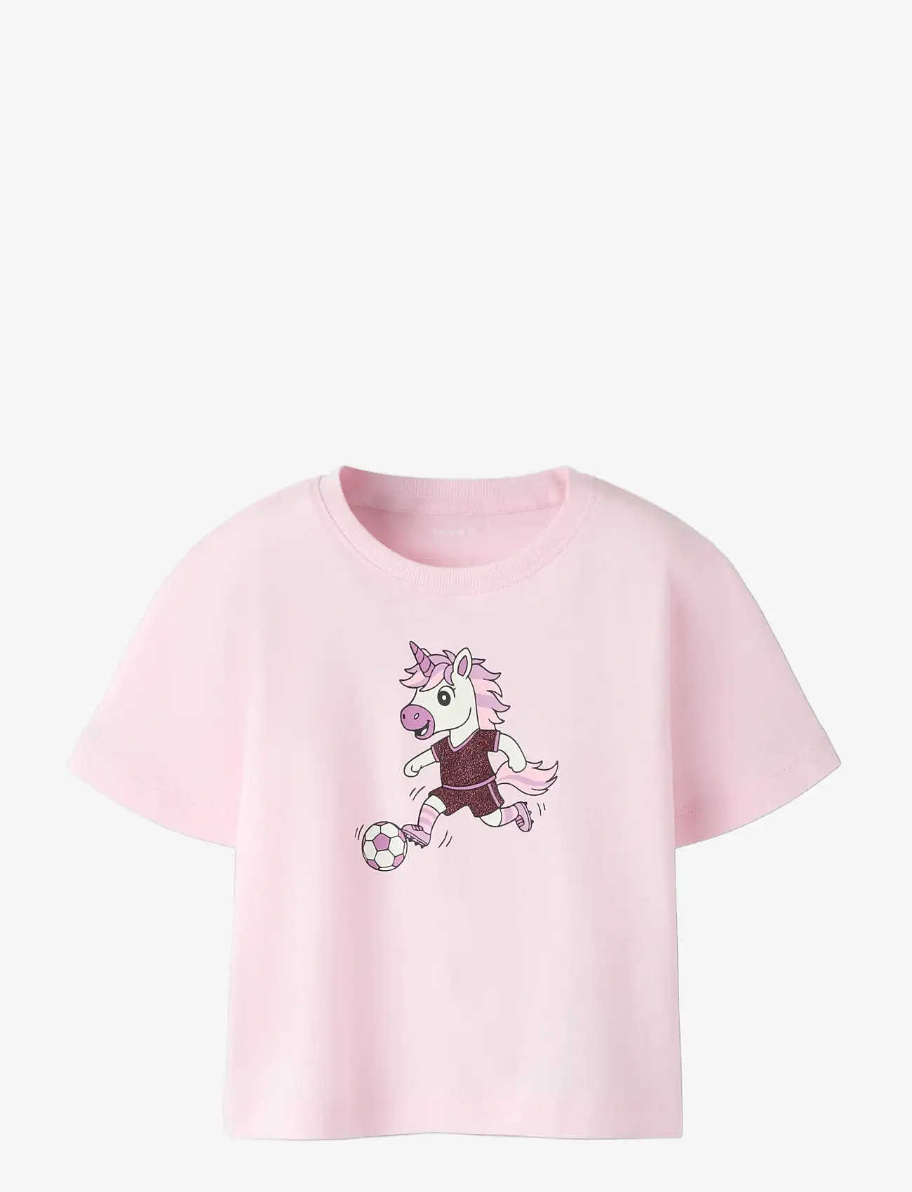 name it - NMFHENRINA SS NREG TOP - kurzärmelige - flushing pink - 2