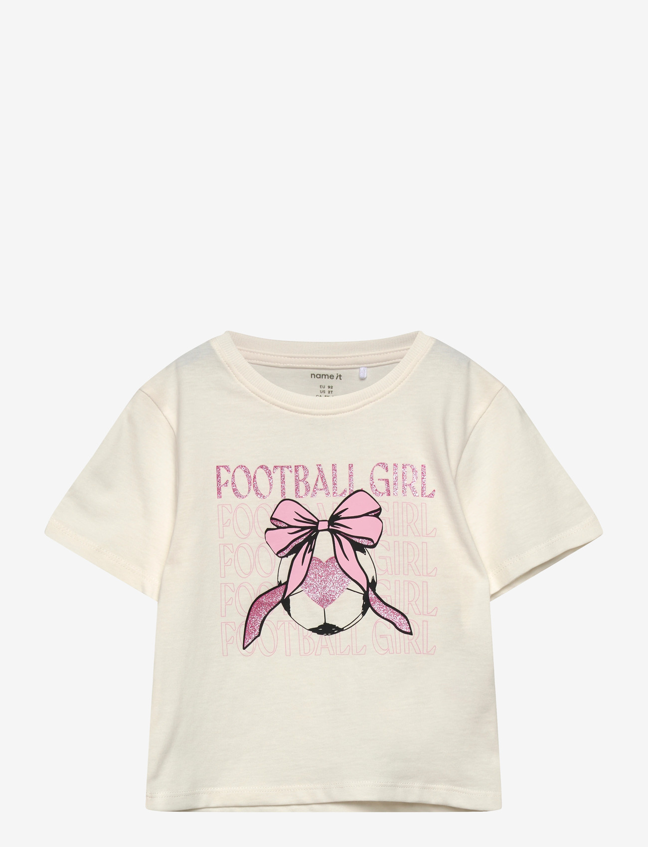 name it - NMFHINNY SS NREG TOP - short-sleeved t-shirts - cloud dancer - 0