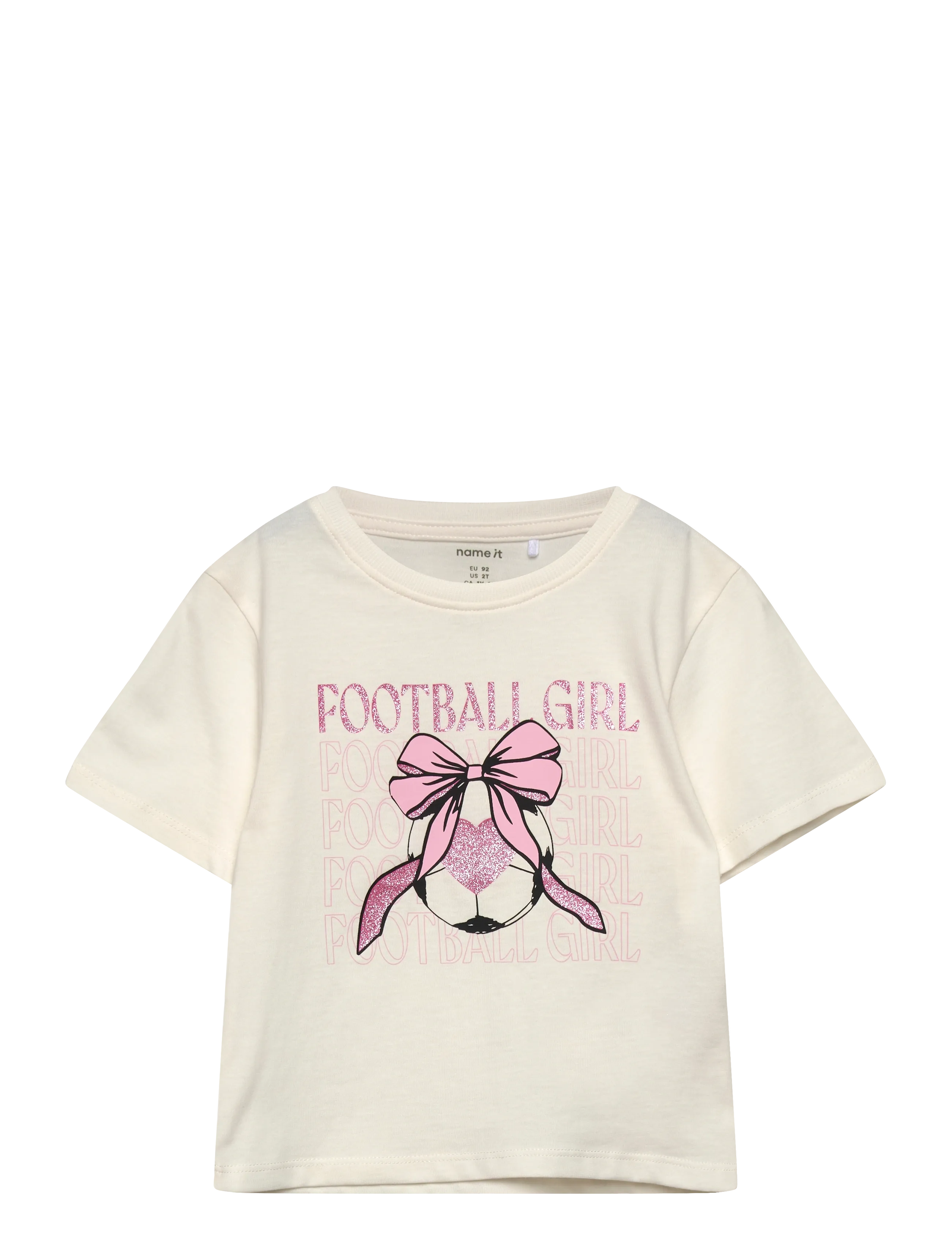 name it NMFHINNY SS NREG TOP - Overdele - CLOUD DANCER / cream