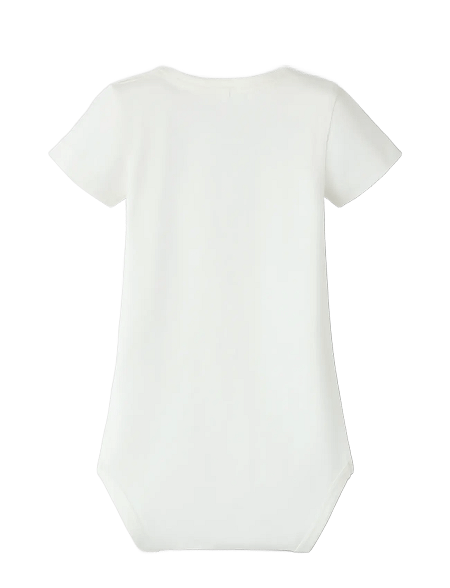 name it - NBFHUTINA SS XSL BODY - kurzärmelig - cloud dancer - 1