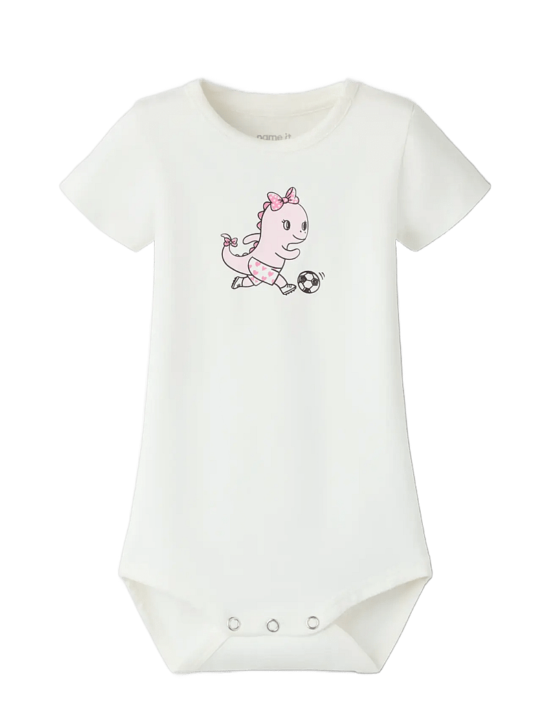 name it - NBFHUTINA SS XSL BODY - short-sleeved - cloud dancer - 2