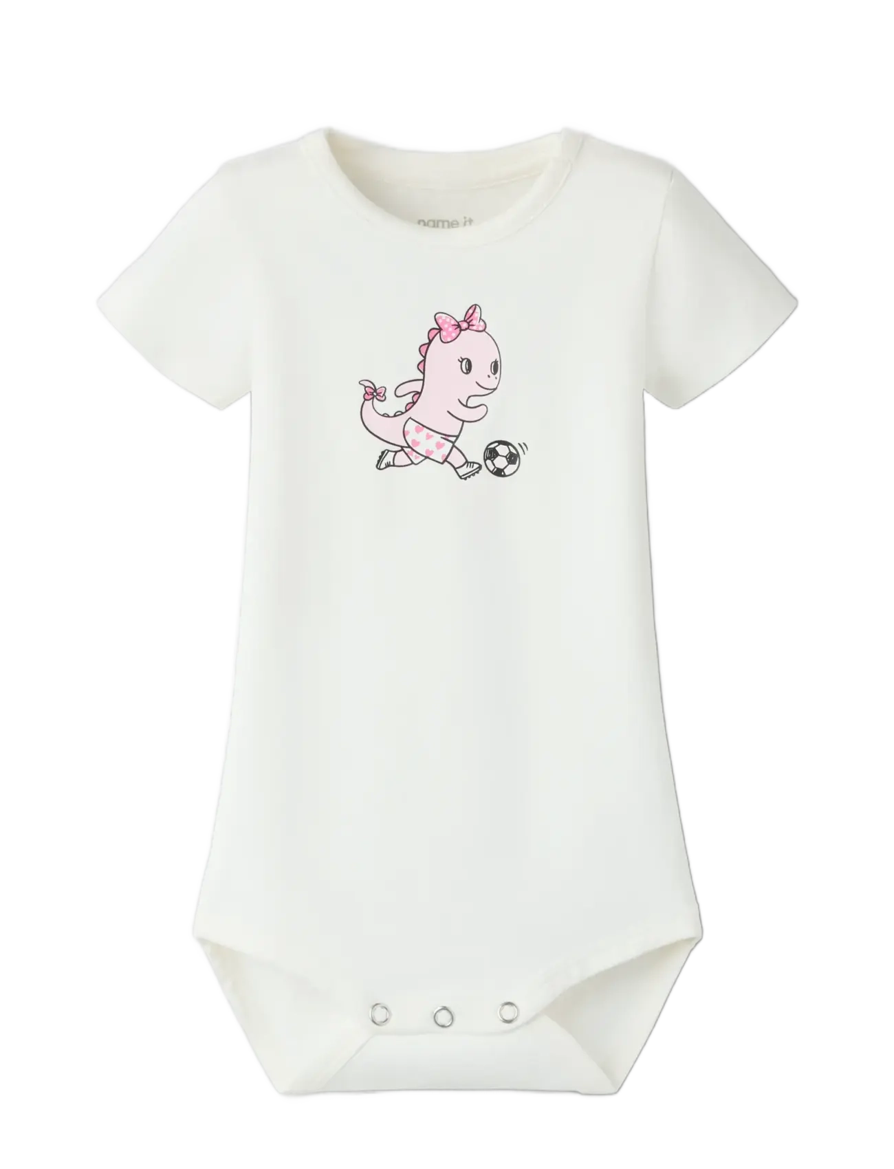 name it - NBFHUTINA SS XSL BODY - short-sleeved - cloud dancer - 2
