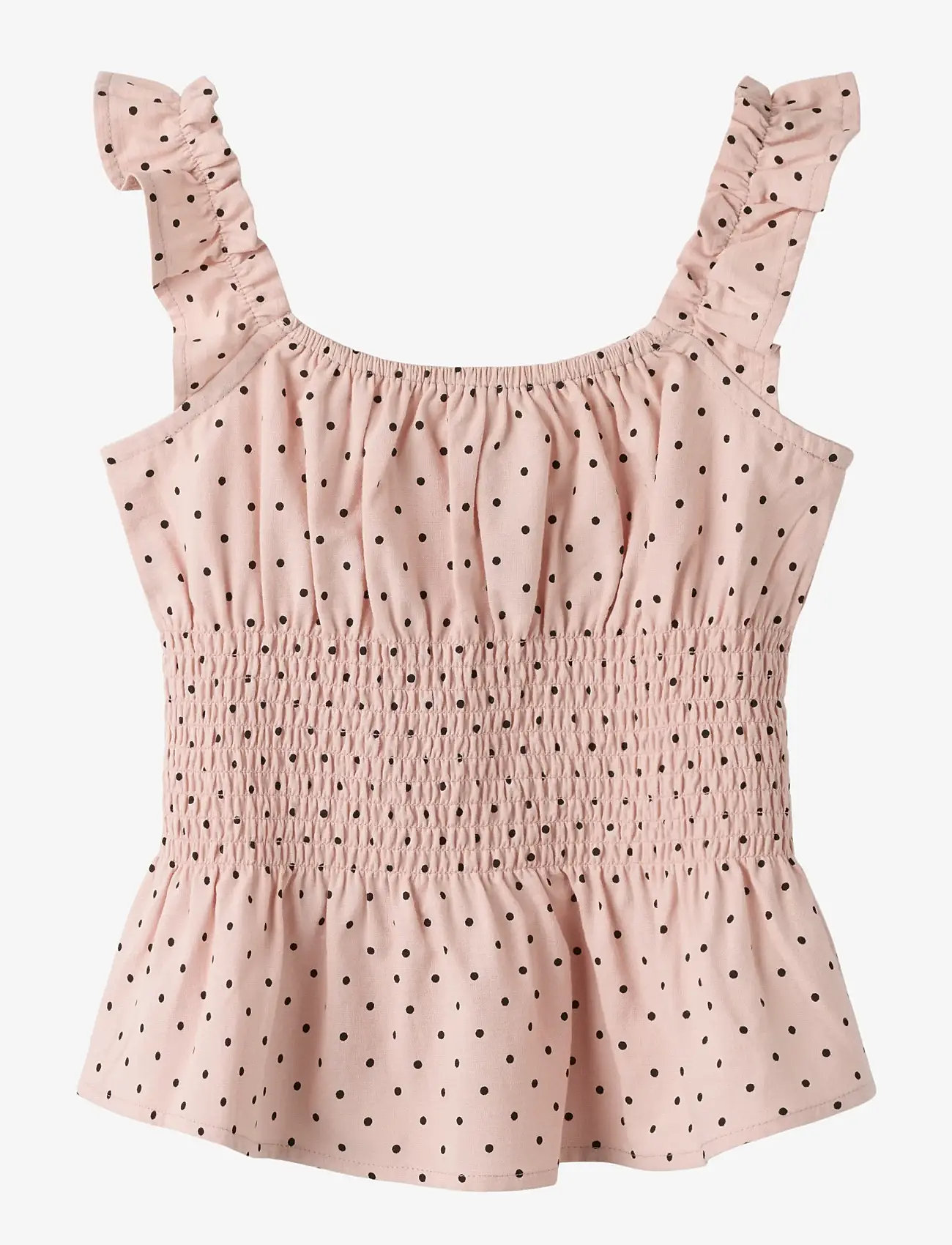 name it - NKFHELISSEA SL SH TOP - bluser & tunikaer - veiled pink - 0