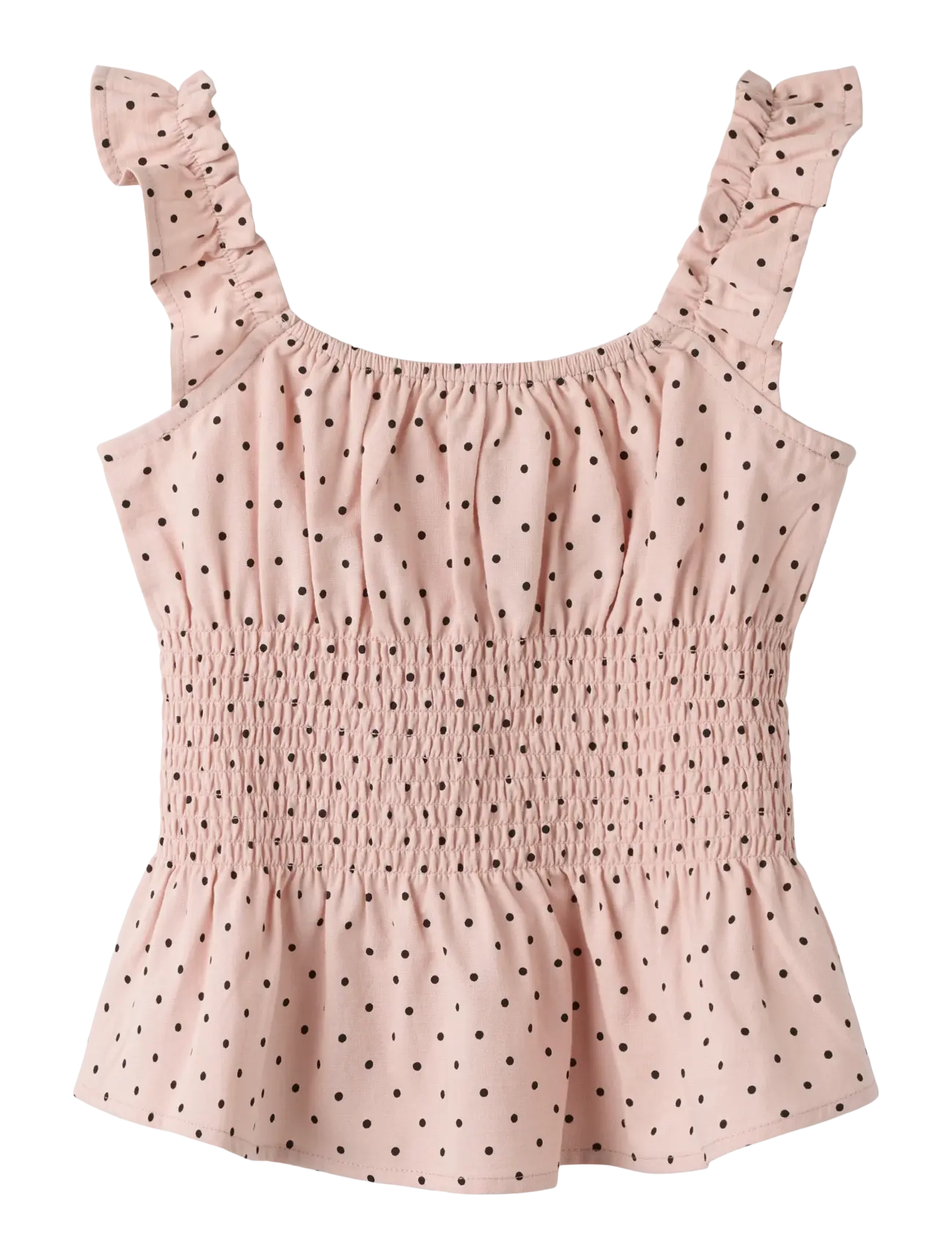 name it NKFHELISSEA SL SH TOP - Kleidung - VEILED PINK / pink/rose