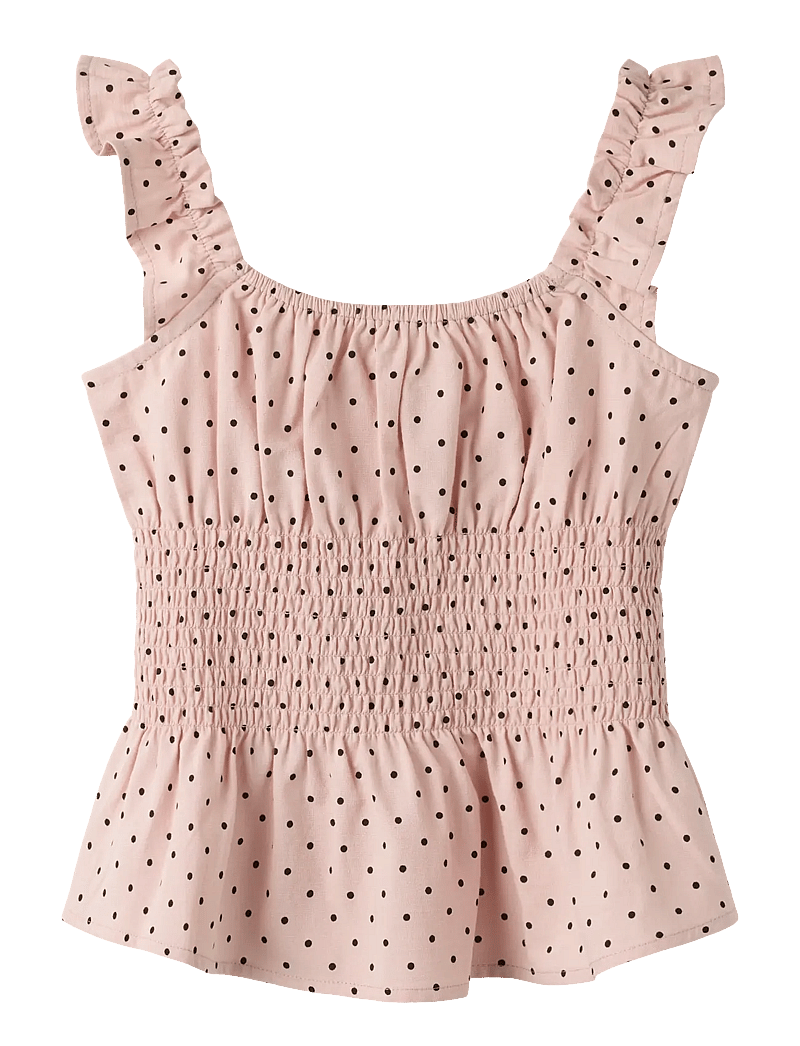 name it - NKFHELISSEA SL SH TOP - bluser & tunikaer - veiled pink - 0