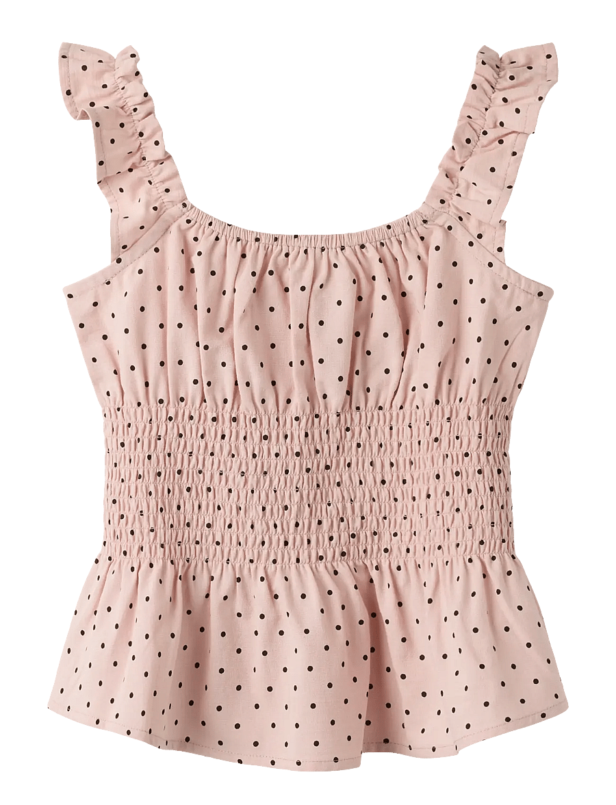 name it - NKFHELISSEA SL SH TOP - pluusid ja tuunikad - veiled pink - 0
