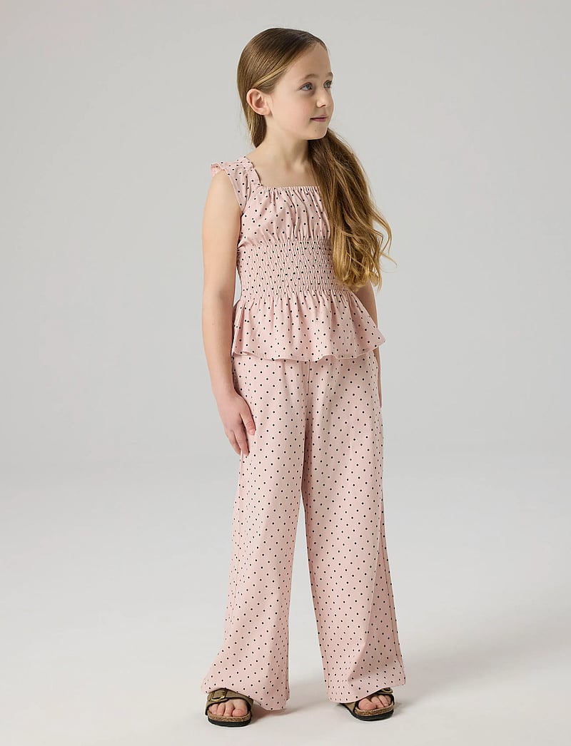 name it - NKFHELISSEA SL SH TOP - bluser & tunikaer - veiled pink - 2