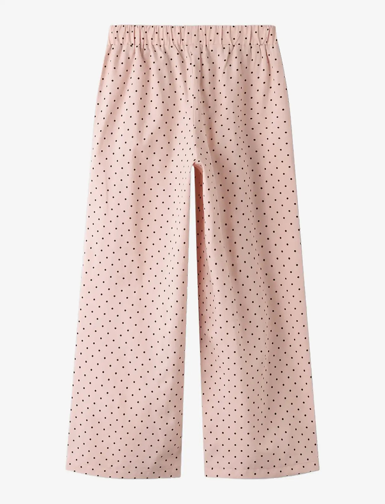 name it - NKFHELISSEA WIDE PANT - trousers - veiled pink - 1