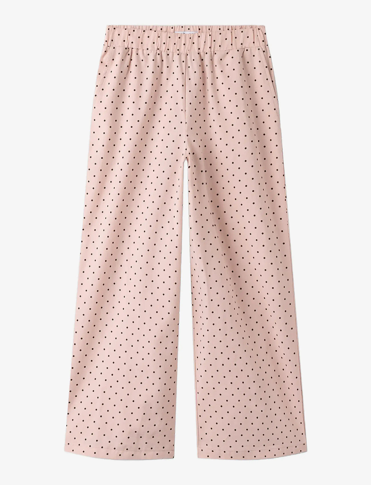 name it - NKFHELISSEA WIDE PANT - trousers - veiled pink - 2