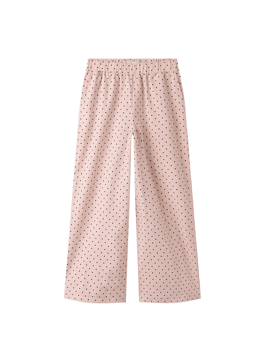 name it - NKFHELISSEA WIDE PANT - bukser - veiled pink - 2