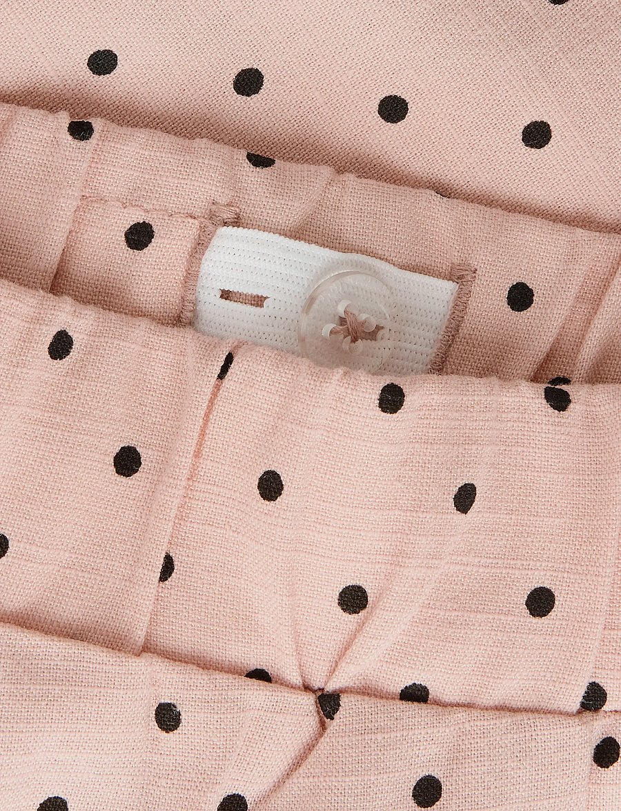 name it - NKFHELISSEA WIDE PANT - bukser - veiled pink - 5