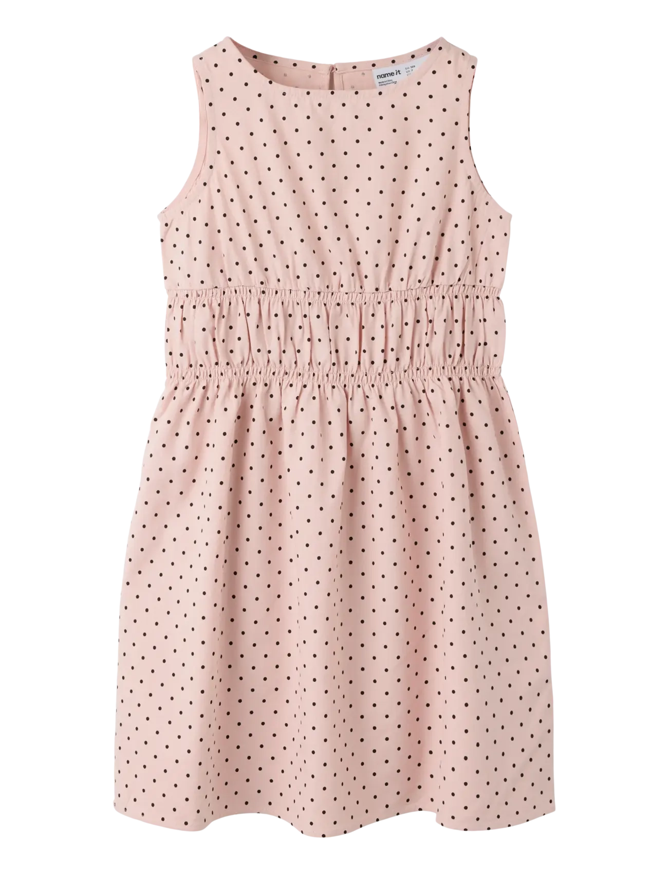 name it NKFHELISSEA SL DRESS - Kjoler & Nederdele - VEILED PINK / pink/rose