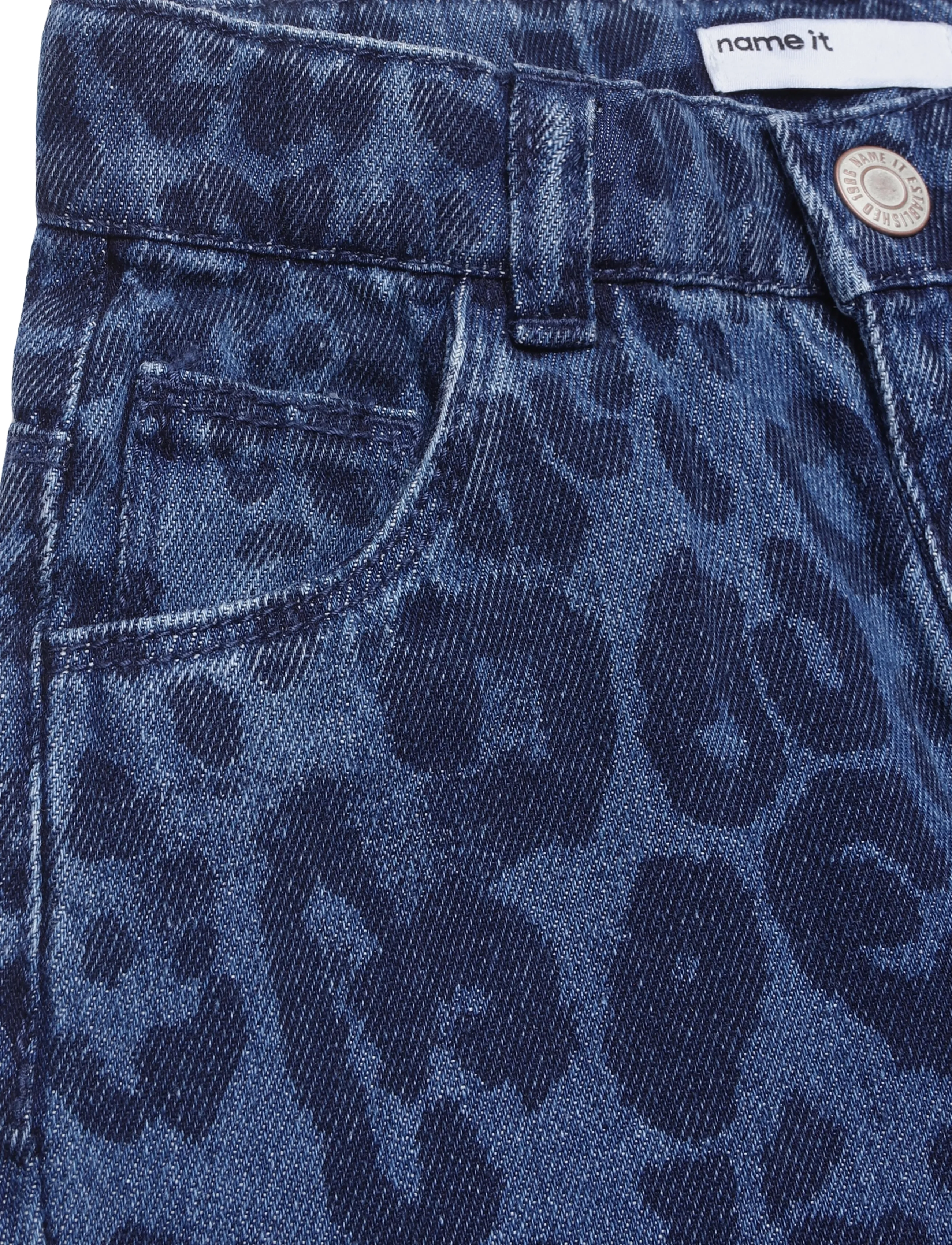 name it - NMFBELLA LEO MOM JEANS 3344-ZA - denim blue - 4