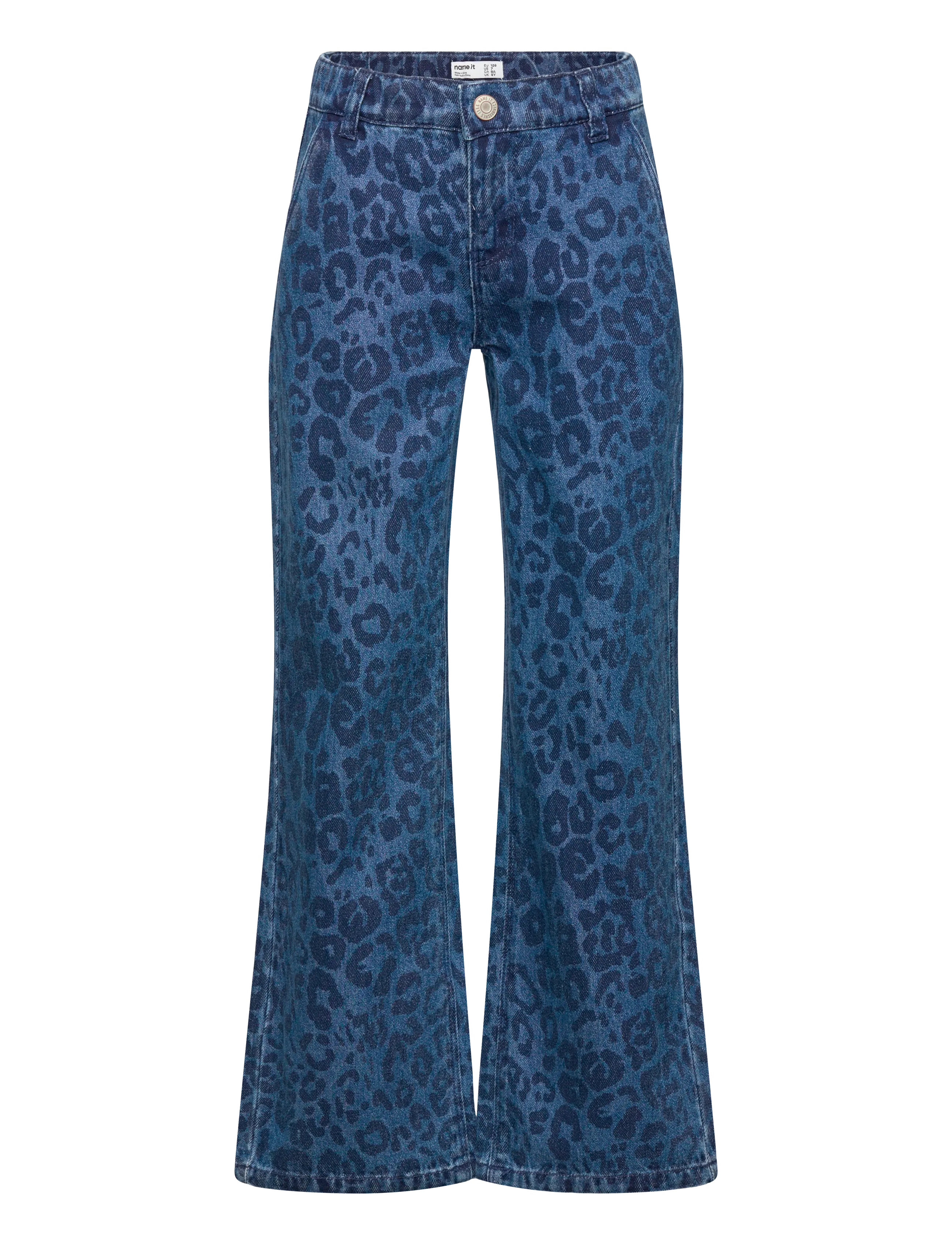name it NKFROSE LEO WIDE JEANS 3344-ZA XNOOS - Kläder - DENIM BLUE / blue